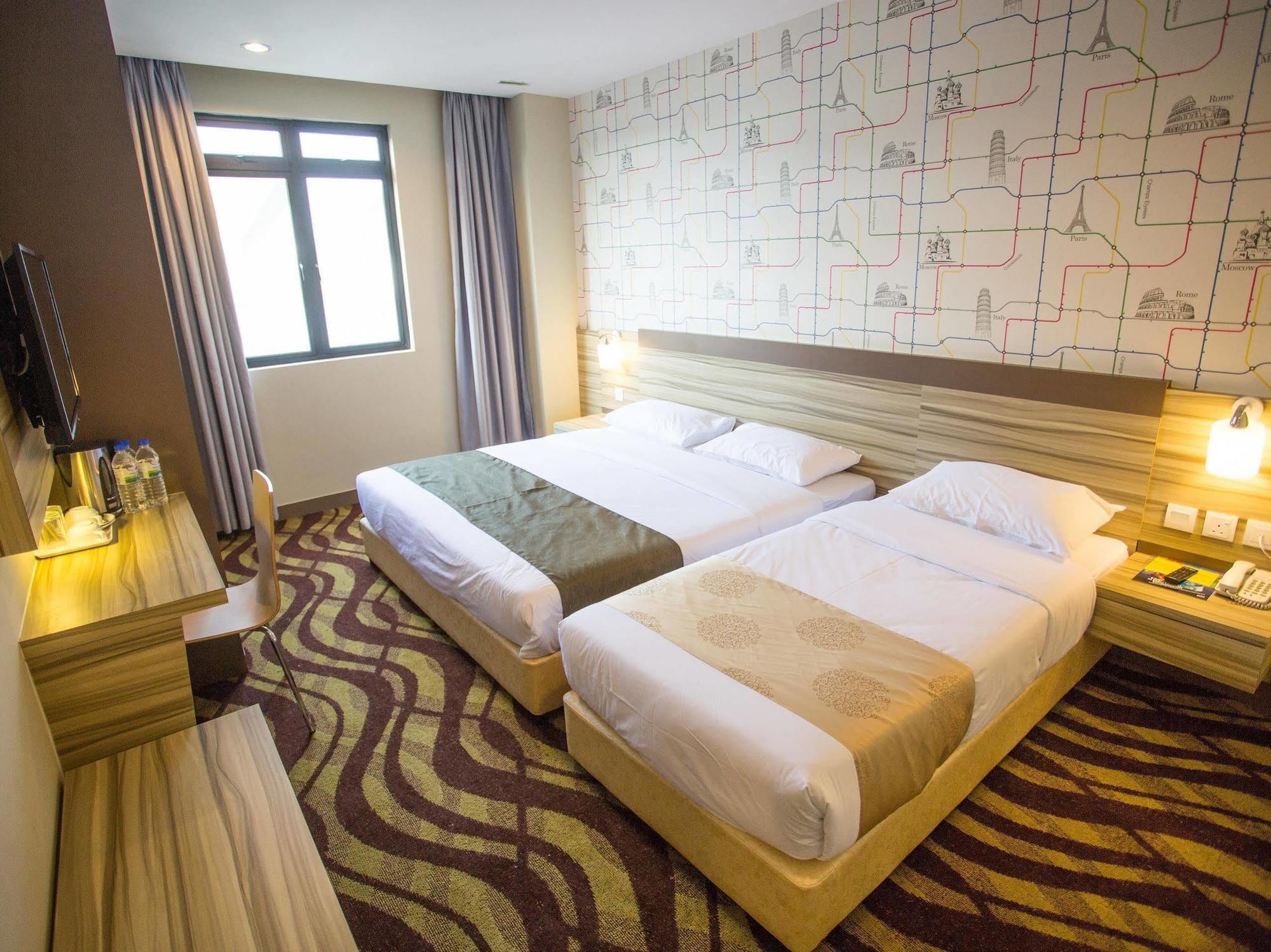 Hotel Zamburger Victory City Johor Bahru Luaran gambar